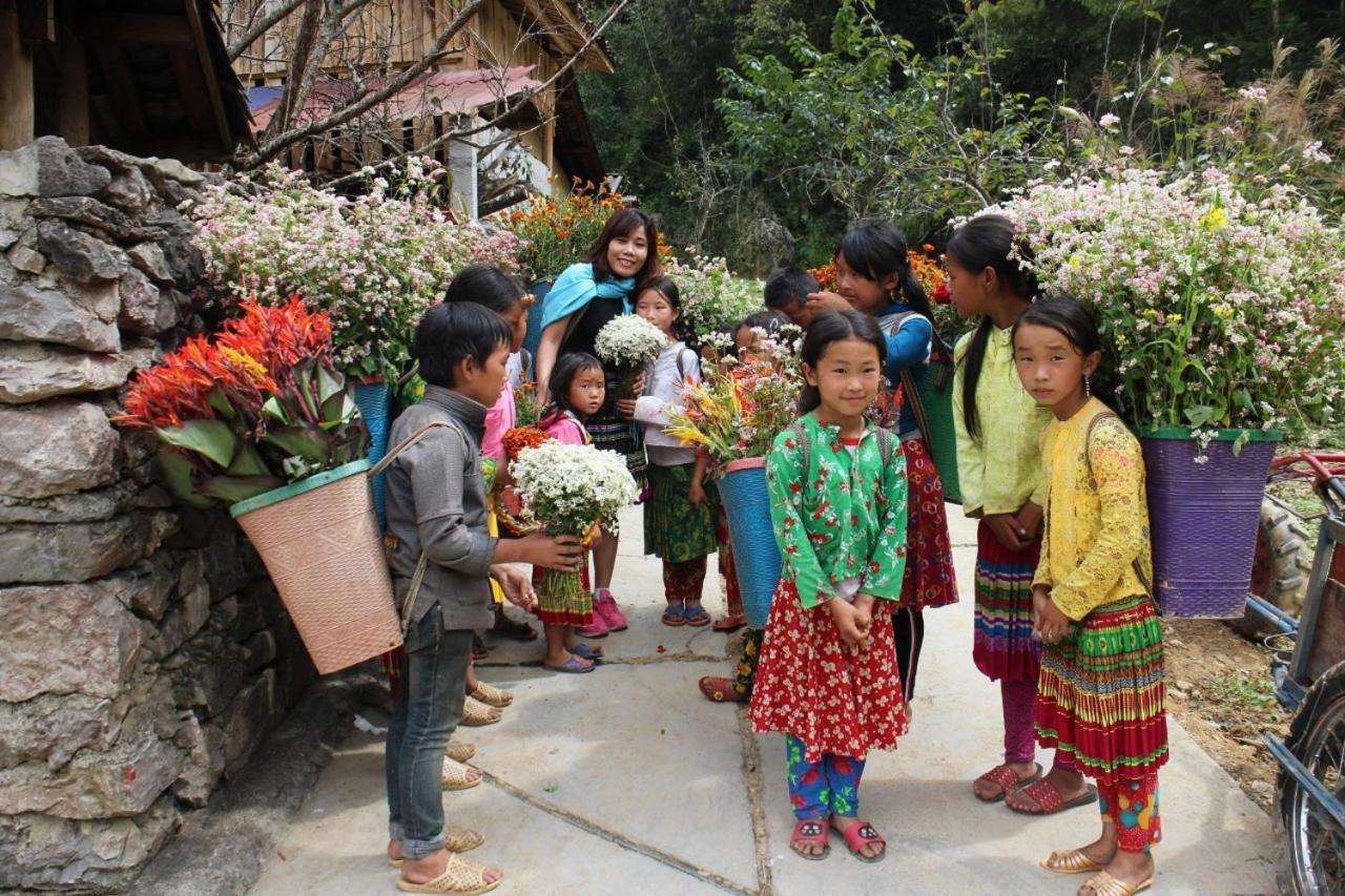 Central Backpackers Hostel Ha Giang Buitenkant foto